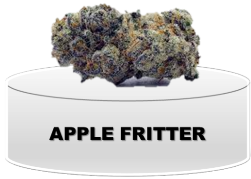 Apple Fritter cannabis strain bud