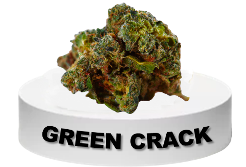 Green Crack strain flower