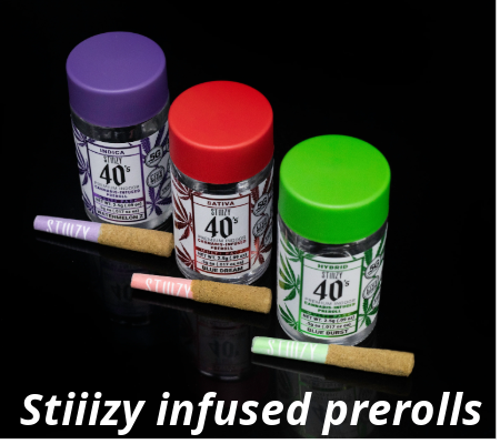 Stiiizy infused prerolls