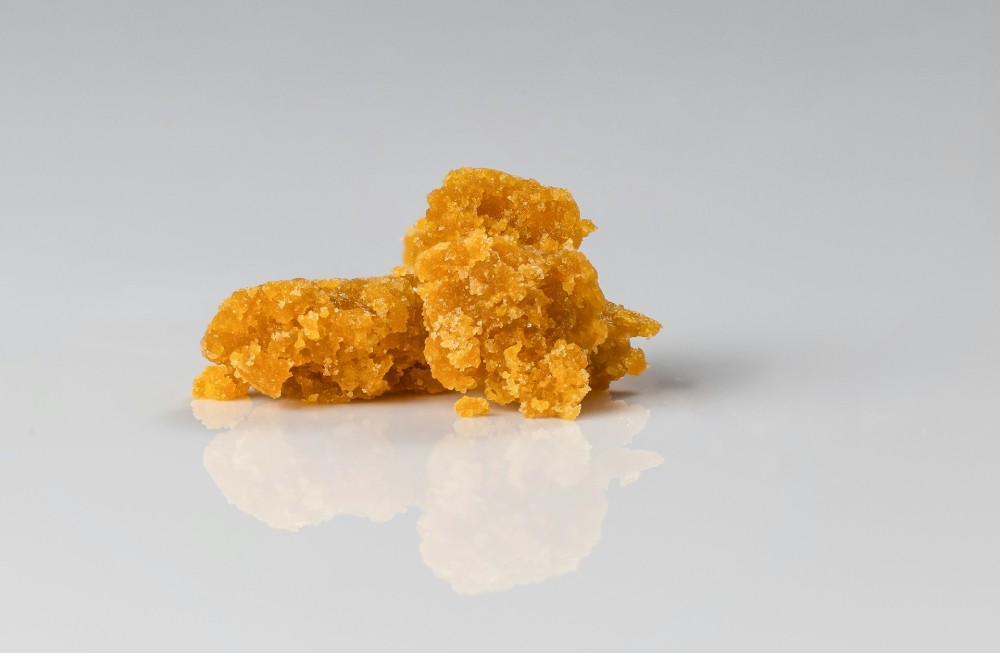 pile of cannabis wax